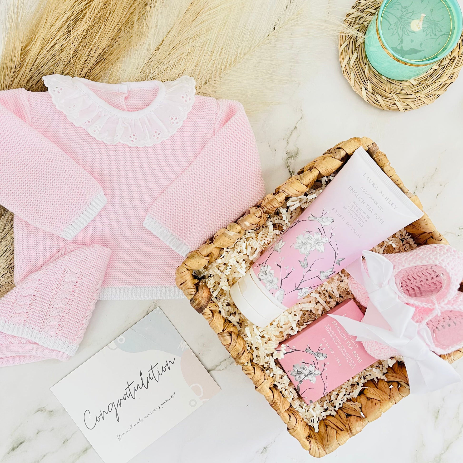MOM & BABY BOX | Pink Bunny Baboxie 